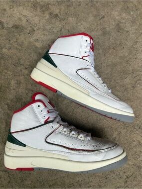 Nike Air Jordan 2 Retro "Italy"-Women’s size 8 (youth 6.5)